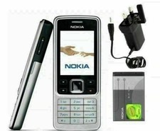 New Nokia 6300 Unlocked Classic Silver Camera Bluetooth Phone WARRANTY+Free Post
