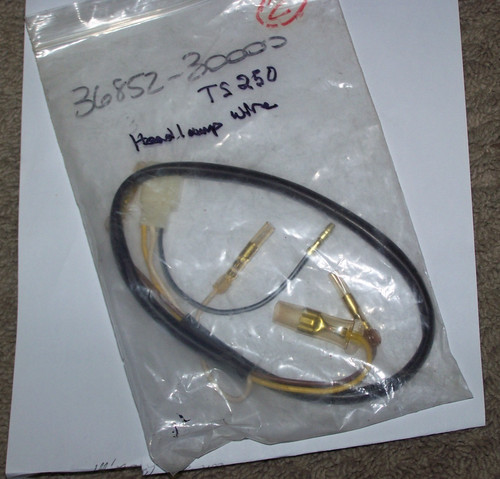 New suzuki ts250 headlamp wire - suzuki,