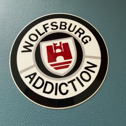 Wolfsburg addiction sticker - sticker,