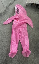 Inflatable Pink  Shark Costume