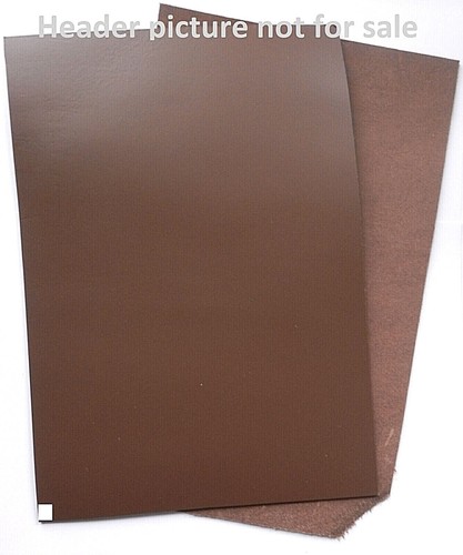 Chestnut brown semi veg tan - brown,