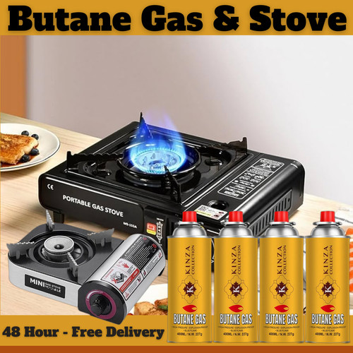 Portable single burner camping - single,