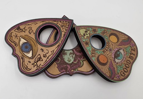 Wooden ouija spirit - wooden,