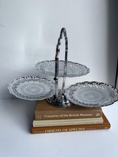 Vintage Chrome Plated Three