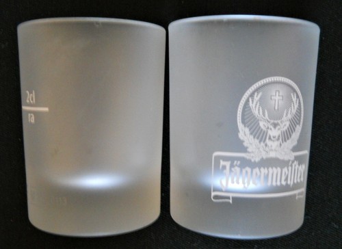 Jagermeister frosted shot - frosted,