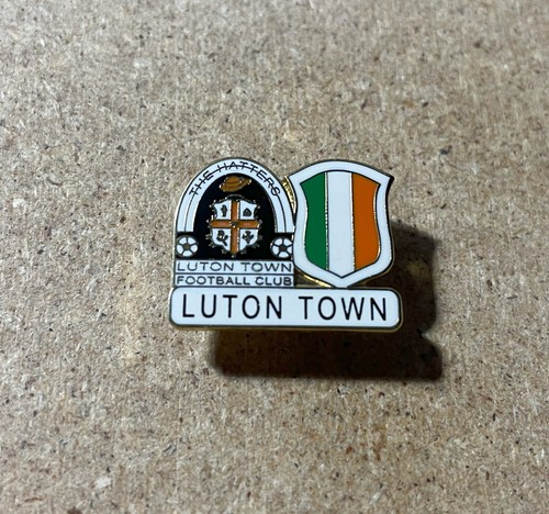 Luton town enamel football - enamel,