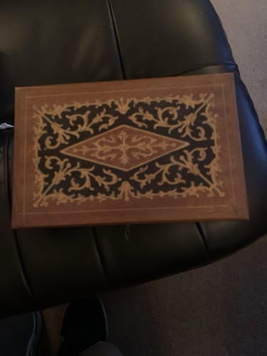 Vintage antique marquetry - vintage/antique,