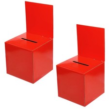 2X Ballot Box Raffle Box with