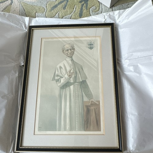 Framed vanity fair pope - fair,