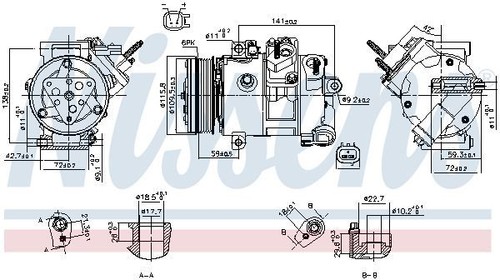 Air conditioning compressor - air,