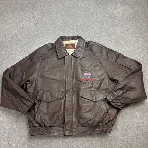 Leather flying jacket adult - flying,