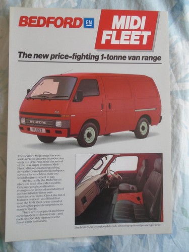 Bedford midi fleet van - fleet,