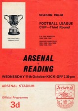 Arsenal v Reading (League Cup)