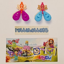 SERIE COMPLETA DIAMOND FAIRIES (VT038A - VT038B) + 2 BPZ KINDER ITALIA 2025/2026