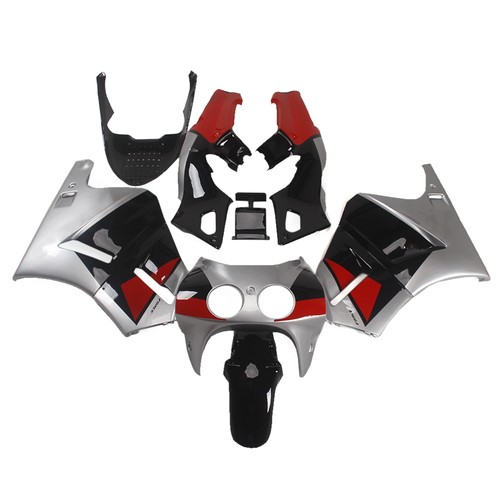 Black red silver fairing kit - black,