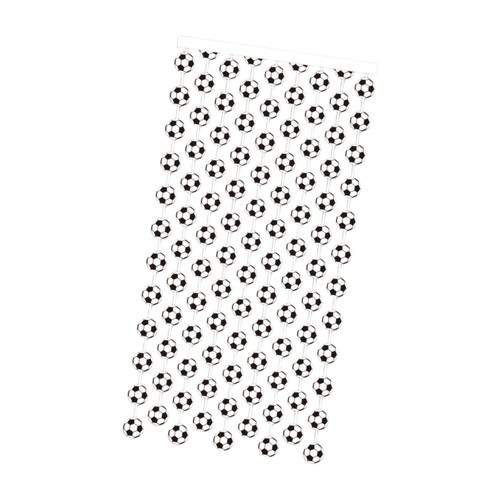 Soccer rain curtains favors - curtains,