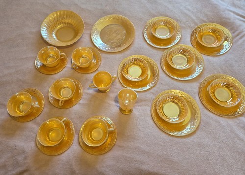 Vintage fire king peach - fire,