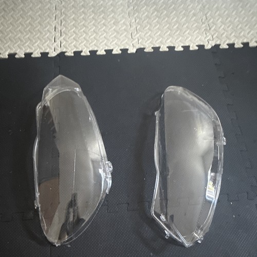 Pair headlight headlamp lens - headlight,