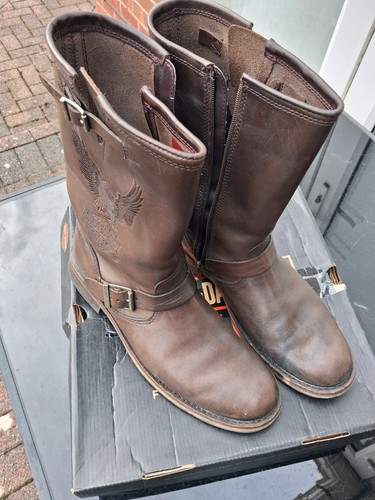 Harley davidson boots brown - harley,