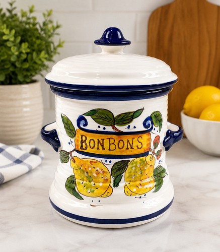 Hand painted lemon - hand,