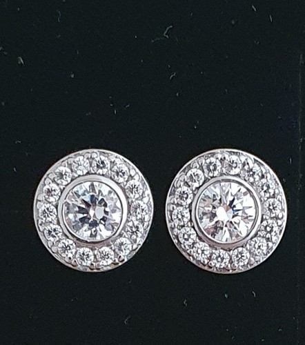 Sterling silver cubic - silver, &cubic