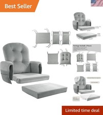 Luxury 5-Piece Glider Rocker