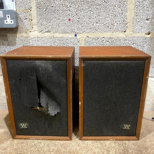 Vtg pair wharfedale denton - wharfedale,