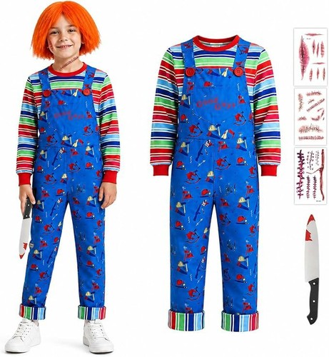 Boys chucky costume 10yrs - chucky,