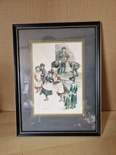Vintage Wooden Framed print by