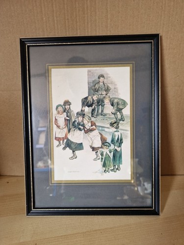 Vintage wooden framed print - vintage, by