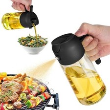2-in-1 glass Oil Spray Bottle