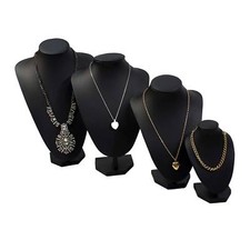 Black Leatherette Necklace
