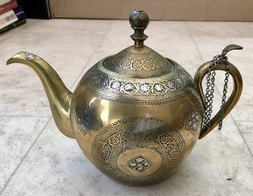 Antique brass ewer - ewer, kettle