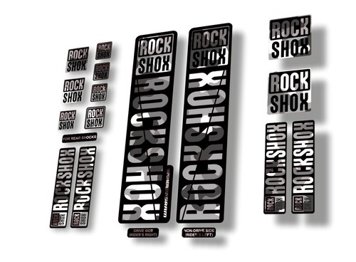 Rock shox 2018 decal set - shox,