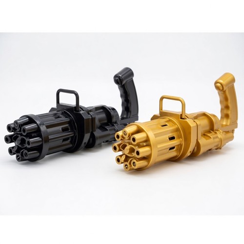 Gatling bubble machine toy - machine,