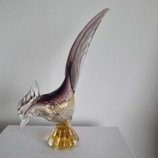 Vintage Murano glass bird