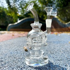 Small Recycler Glass Hookah