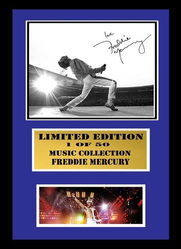 Freddie mercury signed - mercury,