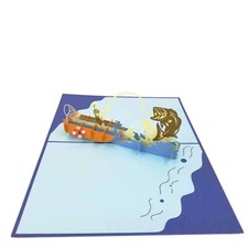 Fishing Boat Pop Up Card -