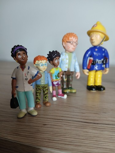Fireman sam set vintage - sam,