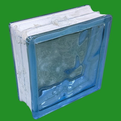 Light blue wavy glass - wavy,