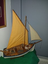Large Vintage Fishing Boat