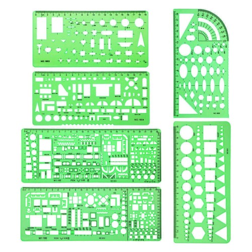 6pcs architectural drawing - 6pcs,