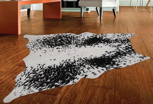 100 genuine cow hide rug - rug, area