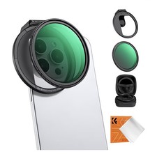 K&F Concept 67mm Magnetic Variable ND2-32 Filter (1-5 Stop) Set for Phone Lens
