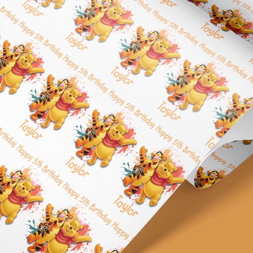 Wrapping paper winnie the pooh - wrapping,