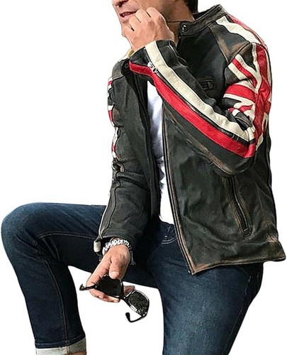 Men motorcycle vintage racer - men,