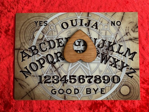 Wooden ouija board - wooden, game
