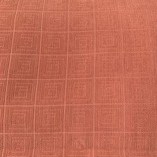 Vintage Upholstery Fabric 3 Yards 56" Wide Orange Crafts Sewing