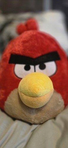 Angry birds plush backpack - birds,